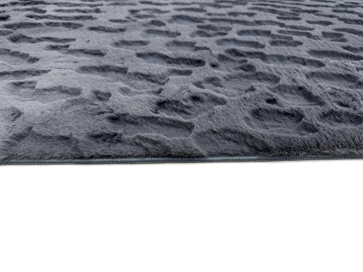 Bunny 50 Sculpted Graphite Rug