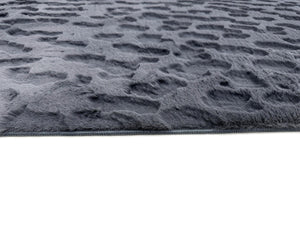 Bunny 50 Sculpted Graphite Rug