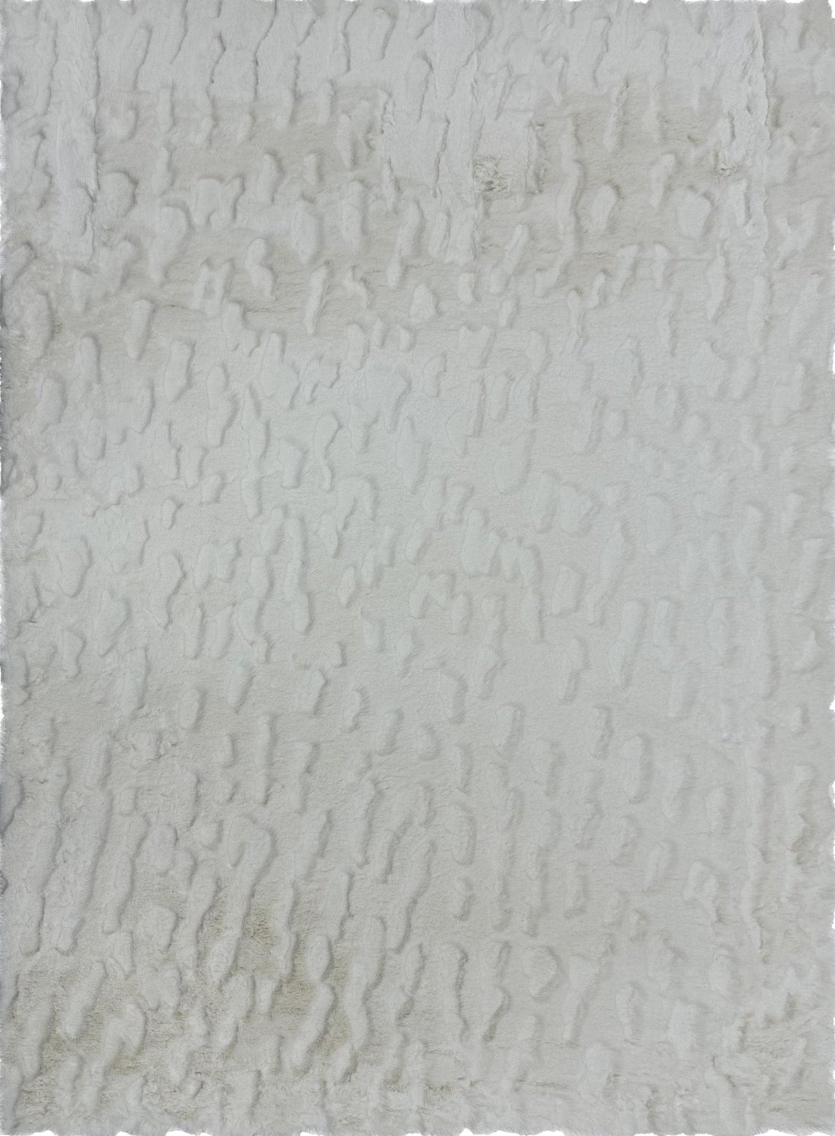 Bunny 50 Sculpted Snow Rug