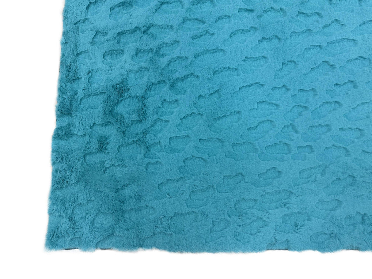 Bunny 50 Sculpted Turquoise Rug