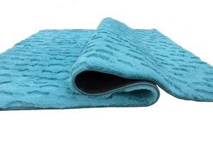 Bunny 50 Sculpted Turquoise Rug