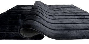 Bunny 51 Sculpted Black Rug