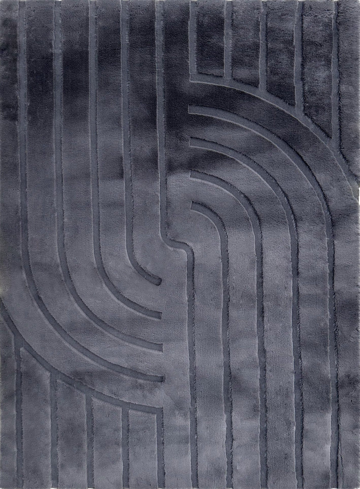 Bunny 51 Sculpted Graphite Rug