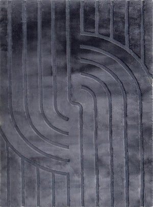 Bunny 51 Sculpted Graphite Rug