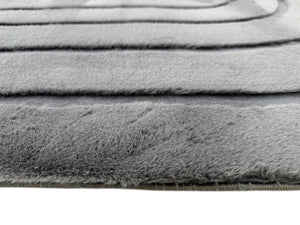 Bunny 51 Sculpted Graphite Rug