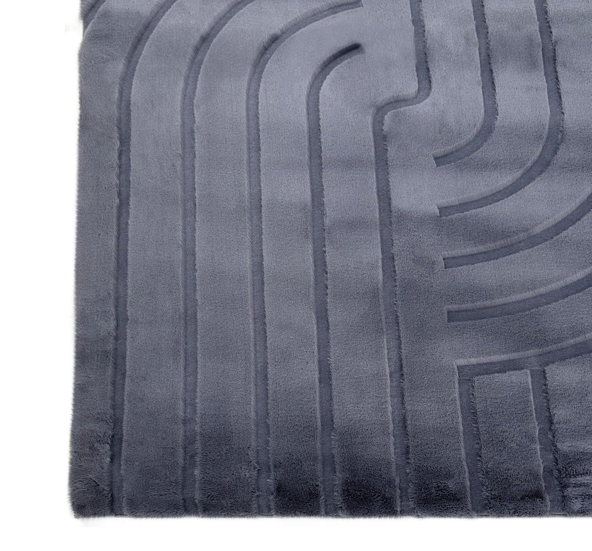 Bunny 51 Sculpted Graphite Rug