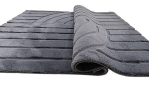 Bunny 51 Sculpted Graphite Rug