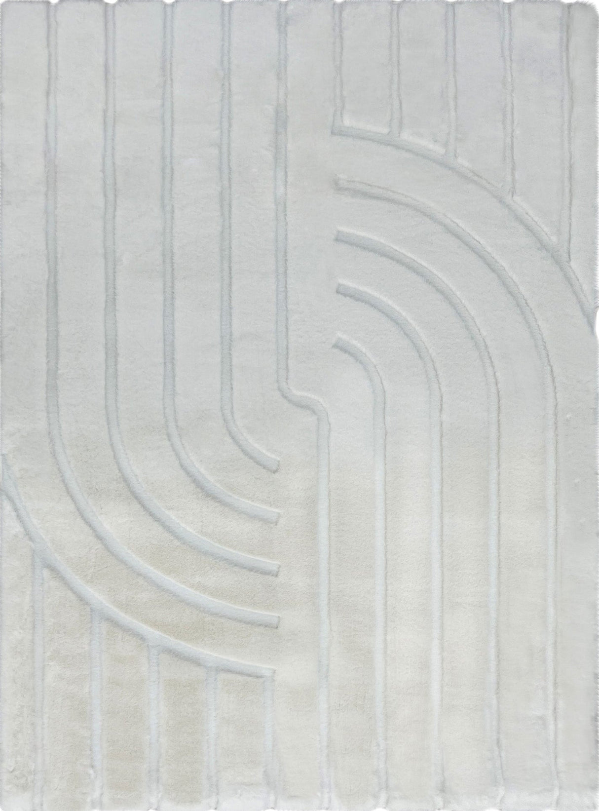 Bunny 51 Sculpted Snow Rug