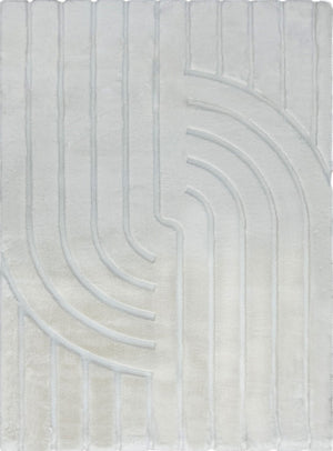 Bunny 51 Sculpted Snow Rug