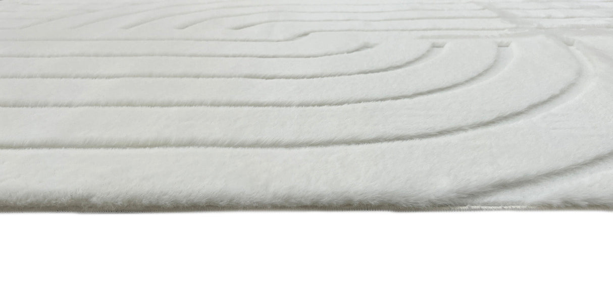 Bunny 51 Sculpted Snow Rug