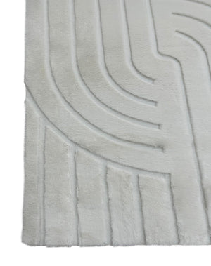 Bunny 51 Sculpted Snow Rug