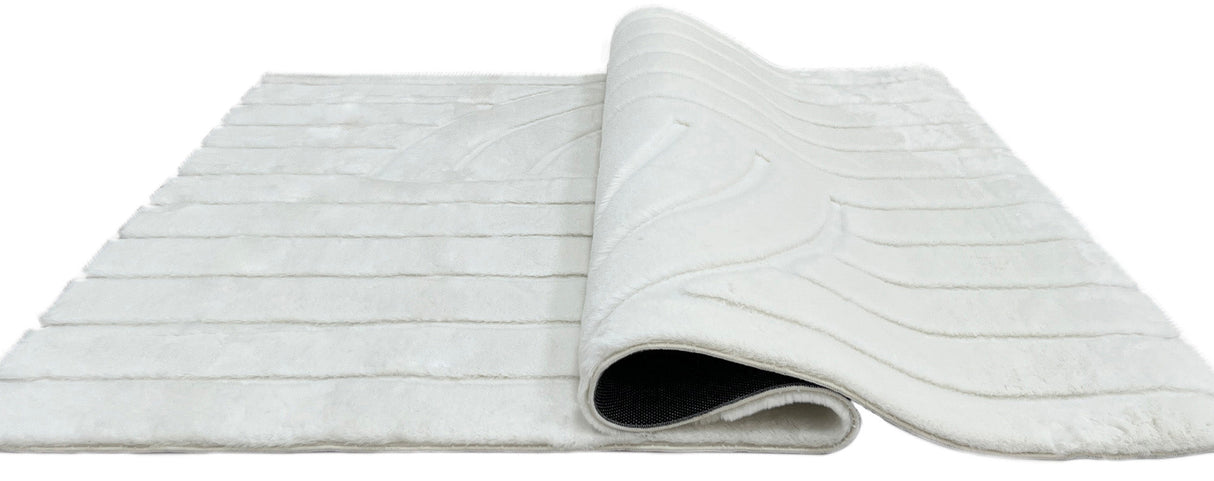 Bunny 51 Sculpted Snow Rug