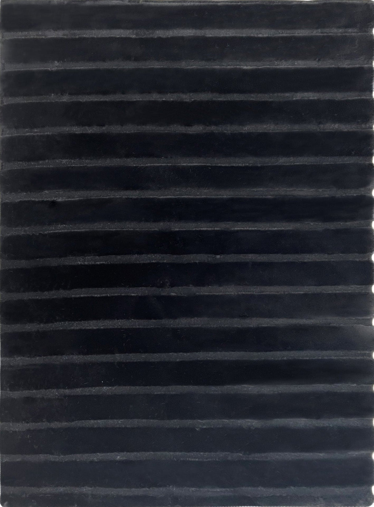 Bunny 52 Sculpted Black Rug