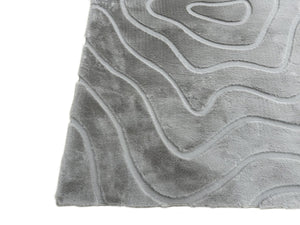 Bunny 53 Sculpted Silver Rug