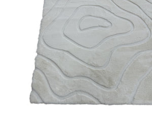 Bunny 53 Sculpted Snow Rug