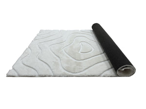 Bunny 53 Sculpted Snow Rug