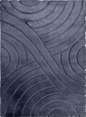 Bunny 54 Sculpted Graphite Rug