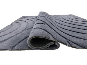 Bunny 54 Sculpted Graphite Rug