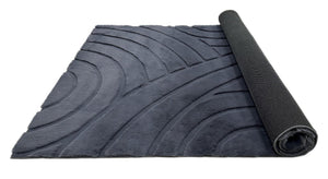 Bunny 54 Sculpted Graphite Rug