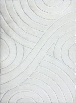 Bunny 54 Sculpted Snow Rug