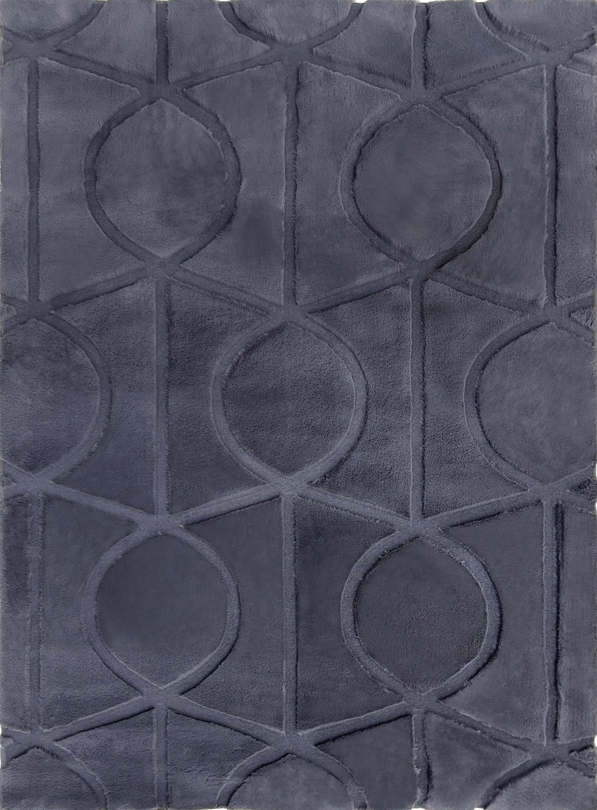 Bunny 55 Sculpted Graphite Rug