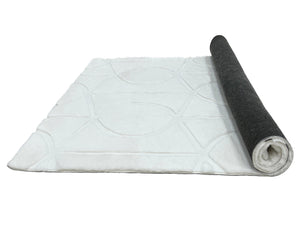 Bunny 55 Sculpted Snow Rug