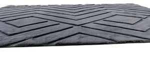 Bunny 56 Sculpted Graphite Rug