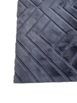 Bunny 56 Sculpted Graphite Rug