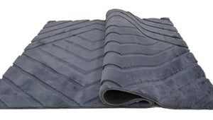 Bunny 56 Sculpted Graphite Rug