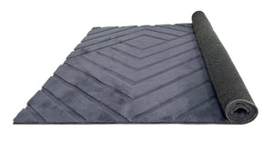 Bunny 56 Sculpted Graphite Rug