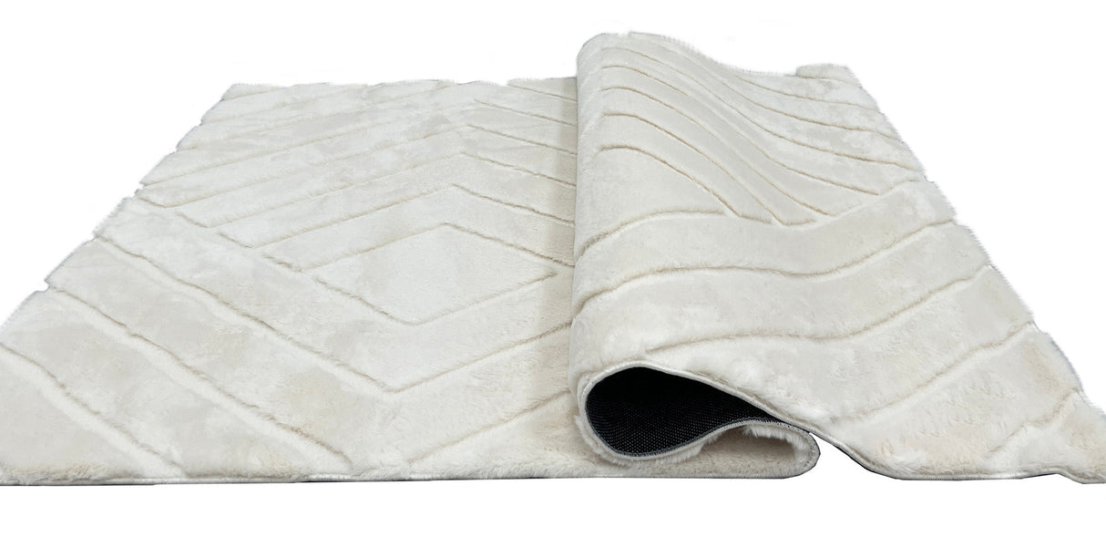 Bunny 56 Sculpted Pearl Rug