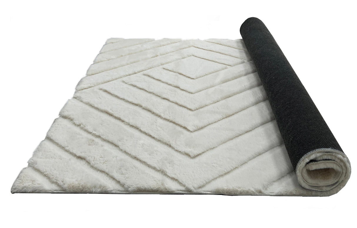 Bunny 56 Sculpted Pearl Rug