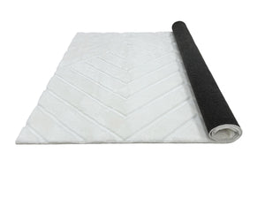 Bunny 56 Sculpted Snow Rug