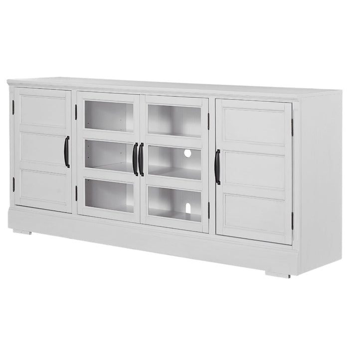 Modern Furniture - Shoreham Effortless White 76' TV Console - SHO#412-EFW