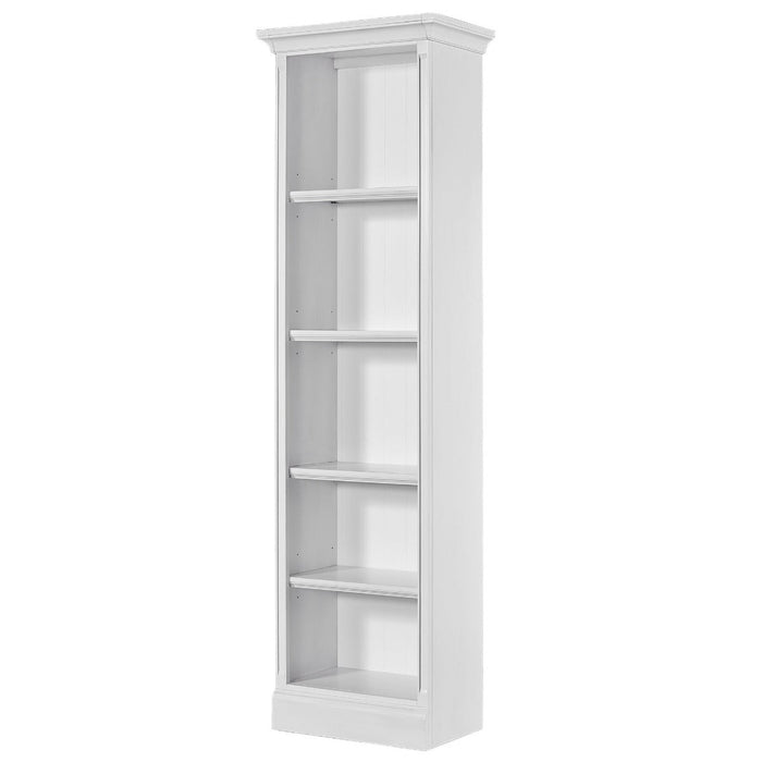 Modern Furniture - Shoreham Effortless White 24' Bookcase - SHO#424-EFW