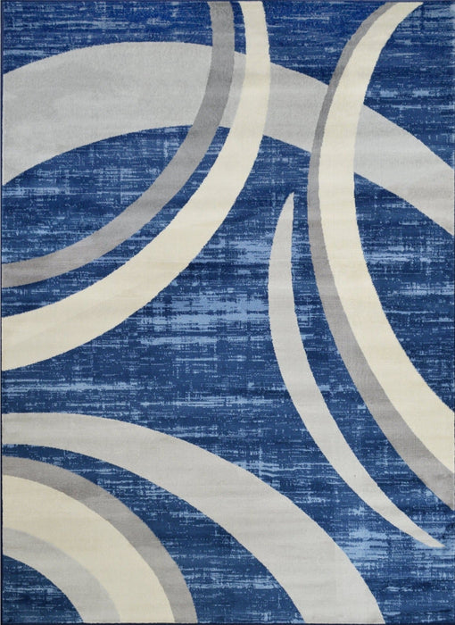 American cover design / Persian weavers Sofia 475 Space Blue Rug