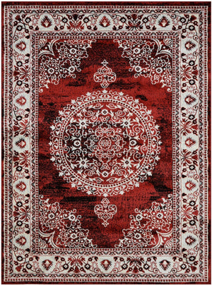 Sofia 476 Scarlet Red Rug