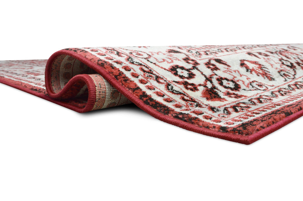 American cover design / Persian weavers Sofia 476 Scarlet Red Rug