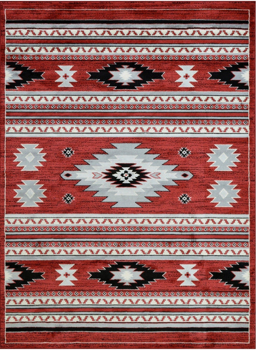 American cover design / Persian weavers Sofia 480 Scarlet Red Rug