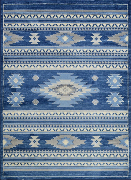 American cover design / Persian weavers Sofia 480 Space Blue Rug