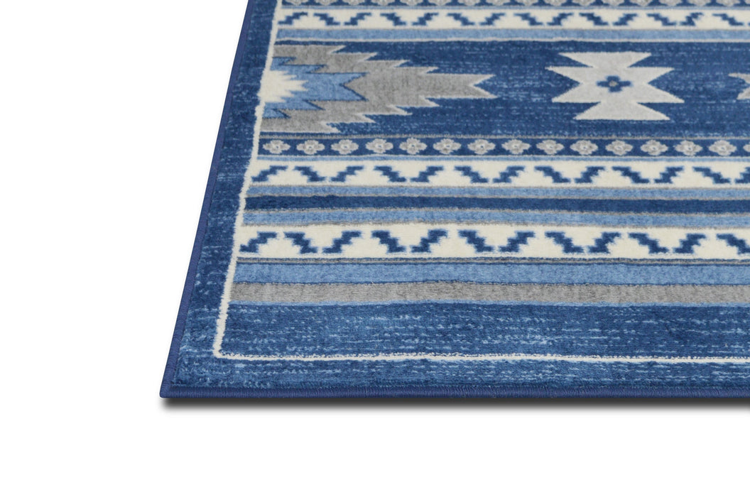 American cover design / Persian weavers Sofia 480 Space Blue Rug