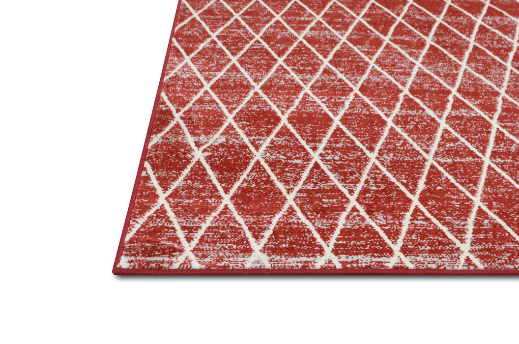 American cover design / Persian weavers Sofia 481 Scarlet Red Rug