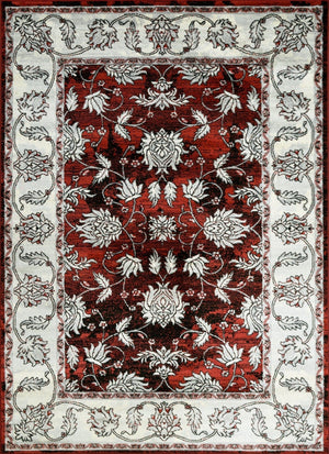 Sofia 482 Scarlet Red Rug