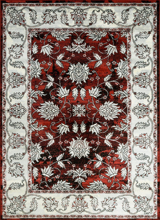 American cover design / Persian weavers Sofia 482 Scarlet Red Rug