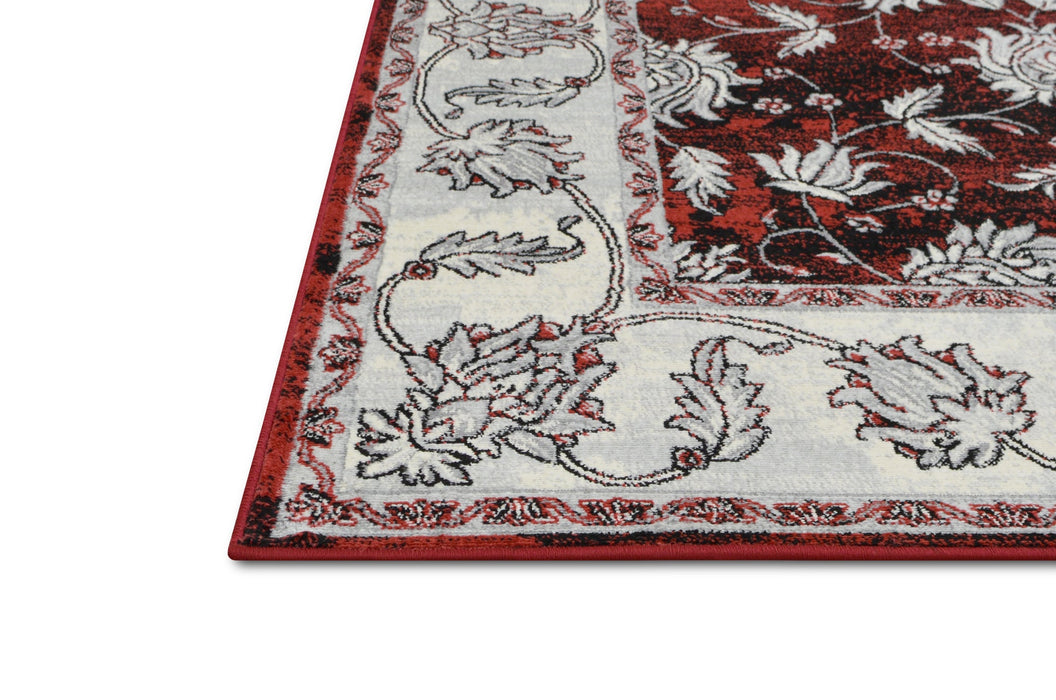 American cover design / Persian weavers Sofia 482 Scarlet Red Rug