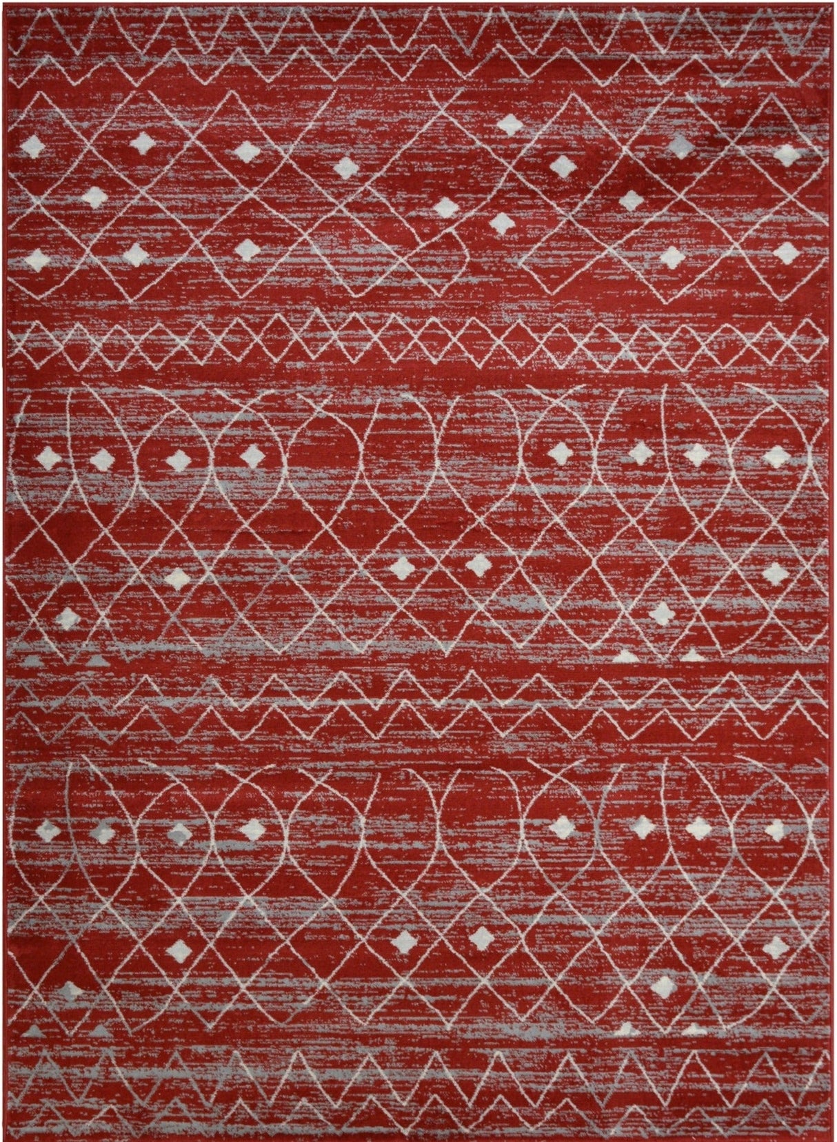 Sofia 483 Scarlet Red Rug