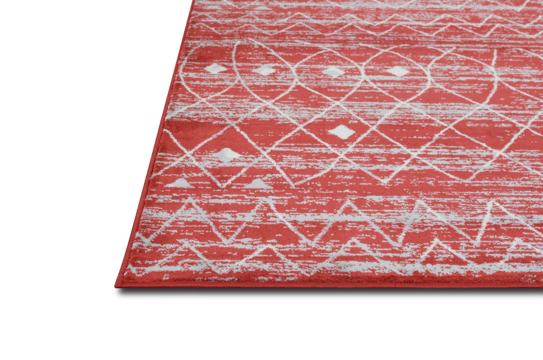 American cover design / Persian weavers Sofia 483 Scarlet Red Rug