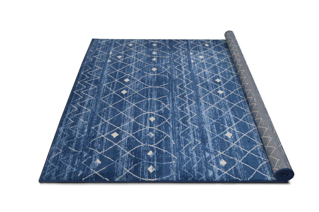 American cover design / Persian weavers Sofia 483 Space Blue Rug