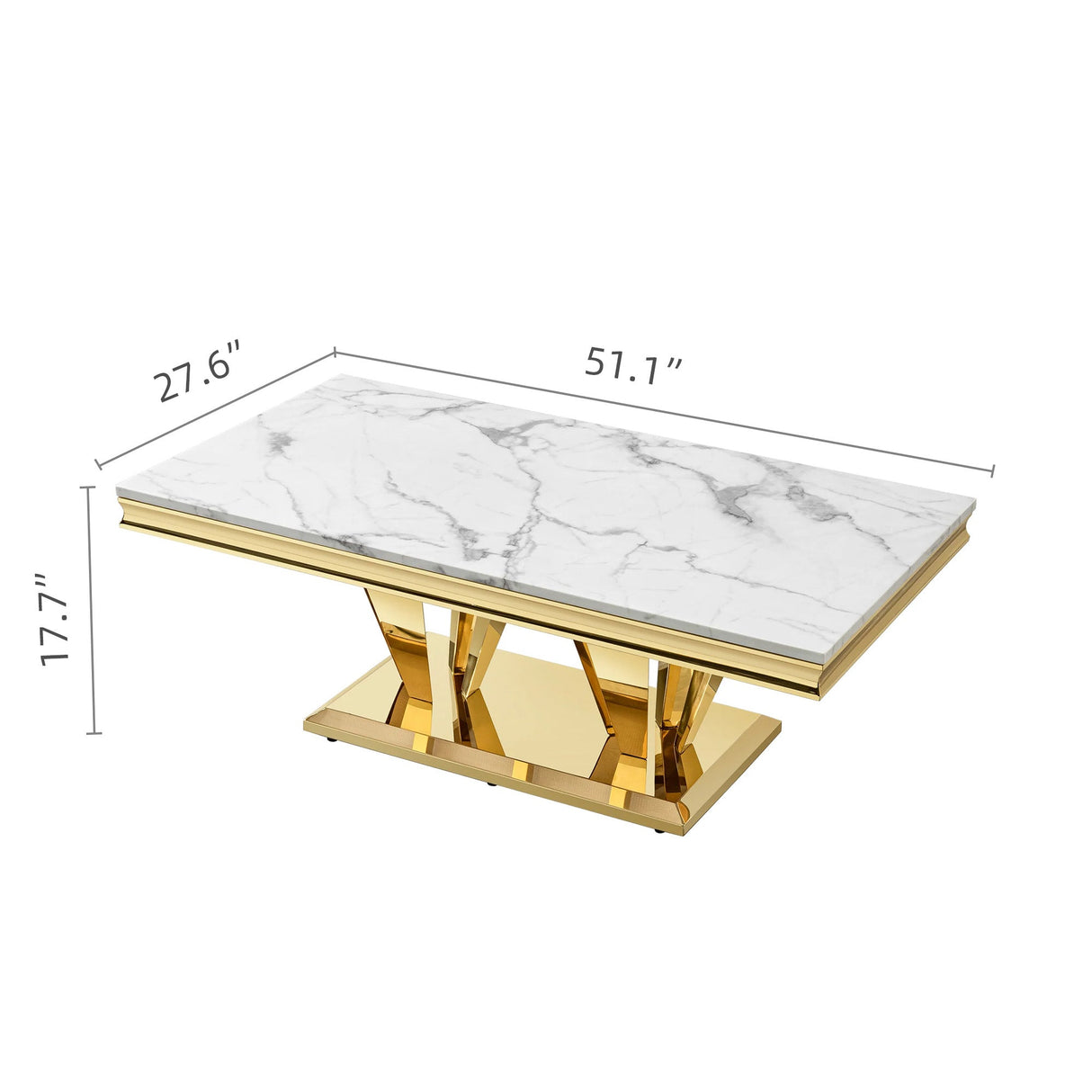 Stainless Stainless Coffee Table