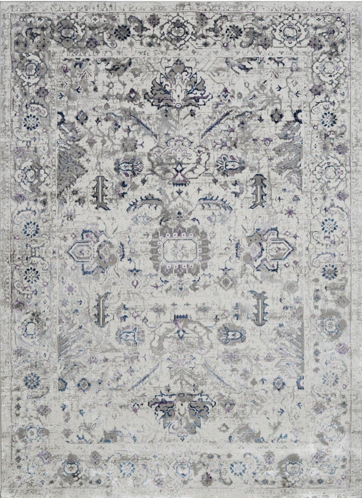 Talia 774 Lavender Leaf Rug